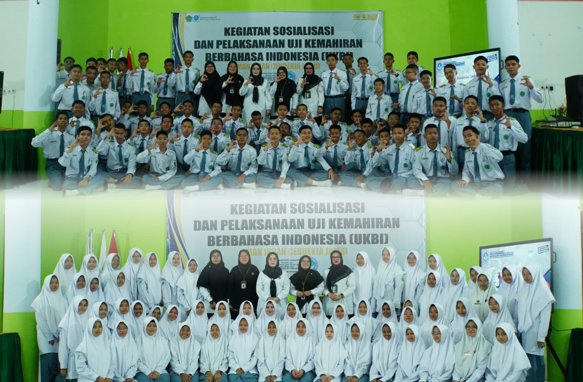 Bangga Berbahasa Indonesia, MAN IC Tampilkan Potret Semangat UKBI  di Panggung Nasional