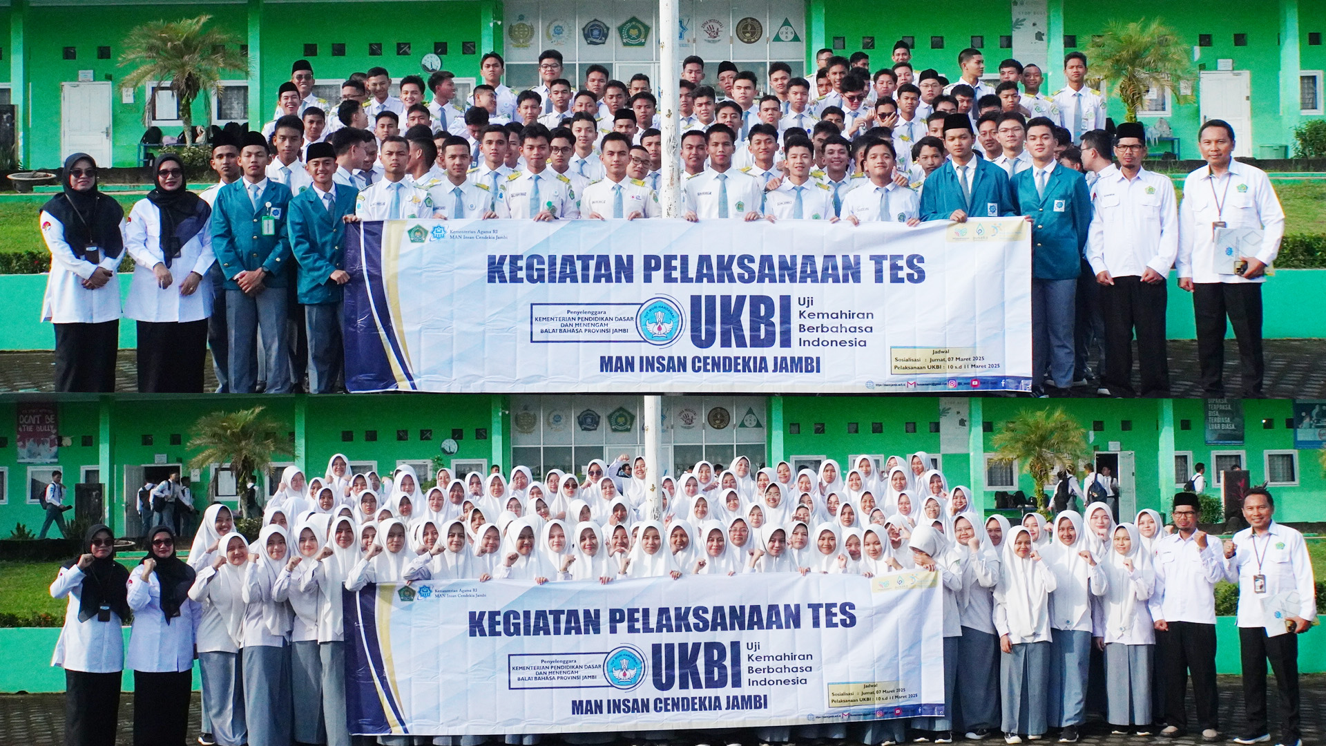 Menguji Kemahiran Berbahasa, Siswa MAN IC Jambi Hadapi UKBI dengan Semangat