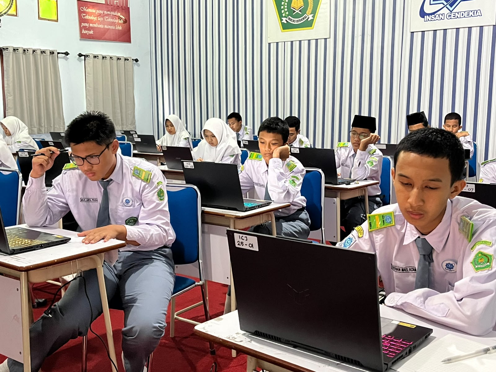 Pelaksanaan TPB Kelas X-2 MAN IC Jambi Berjalan Lancar