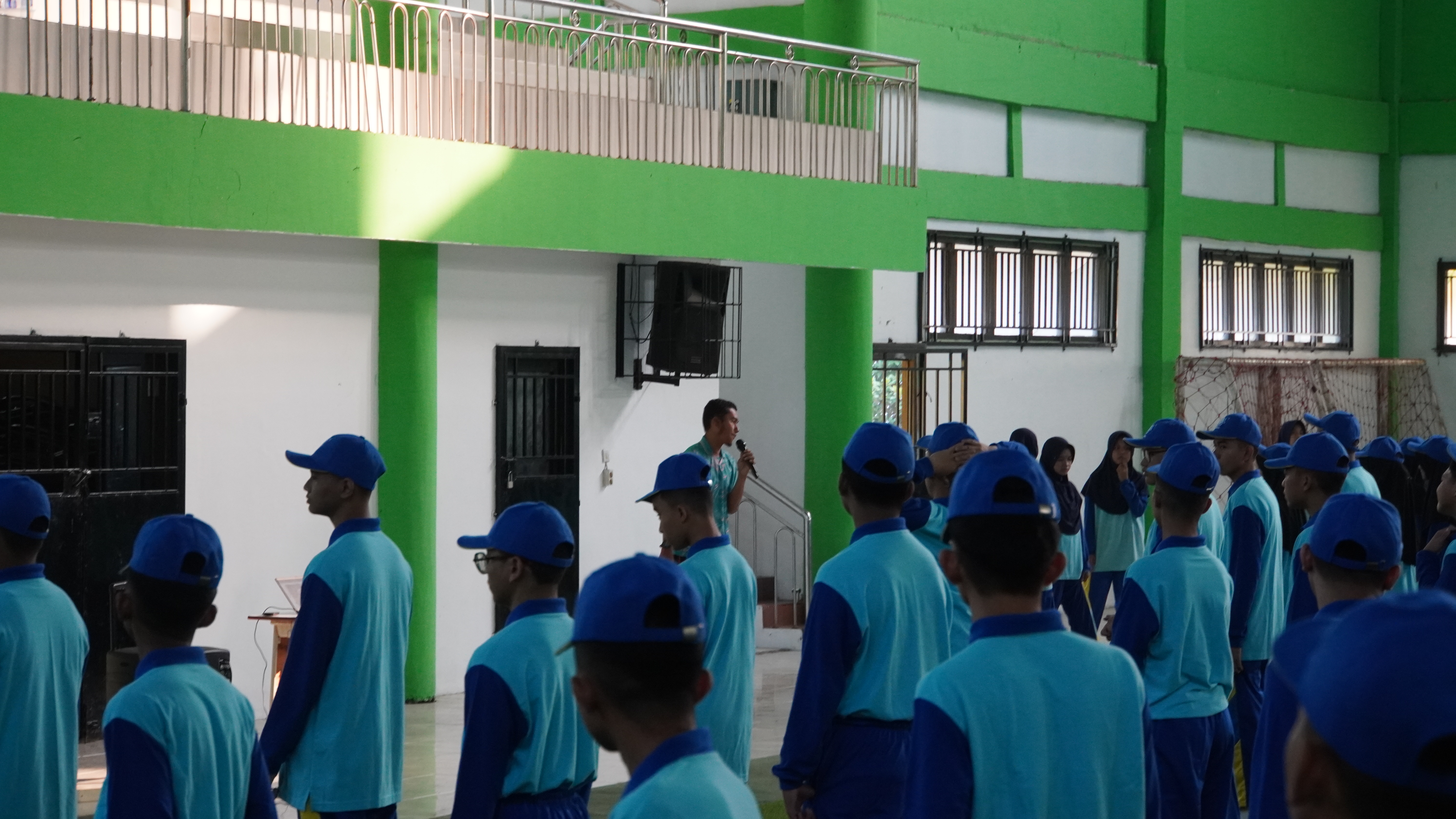Murid Baru MAN IC Jambi Ikuti Pelatihan Ketangkasan Baris-Berbaris