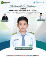 Ahmad Syukron Arda Bagian dari Regu Putra Terbaik I Fahmil Qur’an