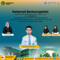 Bintang Reka Saputra Berlomba di Olimpiade Bahasa Arab Nasional