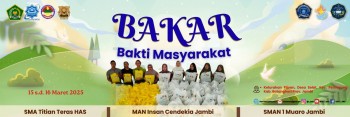 MAN IC Jambi Kolaborasi untuk Kemanusiaan melalui BAKAR