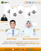 MAN Insan Cendekia Jambi Kembali Cetak Prestasi, Dua Alumni Angkatan 17 Raih Beasiswa Indonesia Bangkit ke UGM dan ITS