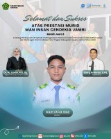 Murid MAN IC Jambi Raih Juara 3 O2SN Kabupaten Muaro Jambi 2026