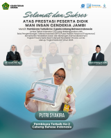 Putri Syakira Raih Predikat Pembicara Terbaik Ke-2 LDI Bahasa Indonesia, Siap Wakili Jambi di Tingkat Nasional