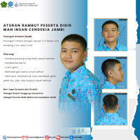  Rapi Bukan Sekadar Gaya, MAN IC Jambi Tegakkan Disiplin   melalui Penyeragaman Potongan Rambut Siswa