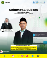 Sabet Gelar MCE, Alfat Huri, S.Pd..  Buktikan Kompetensi Digital  Guru MAN IC Jambi di Kancah Global