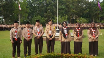 Semarak Pembukaan PTA MAN IC Jambi 2025, Bentuk Pribadi Disiplin  dan Tanggung Jawab Melalui Kepramukaan