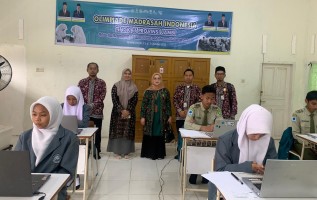 Sembilan Siswa MAN IC Jambi Berjuang di OMI Provinsi, Kepala MAN IC Jambi Berikan Dukungan Moril
