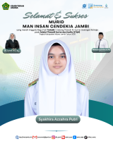 Syakhira Azzahra Putri Bagian dari Regu Putri Terbaik I Fahmil Qur’an