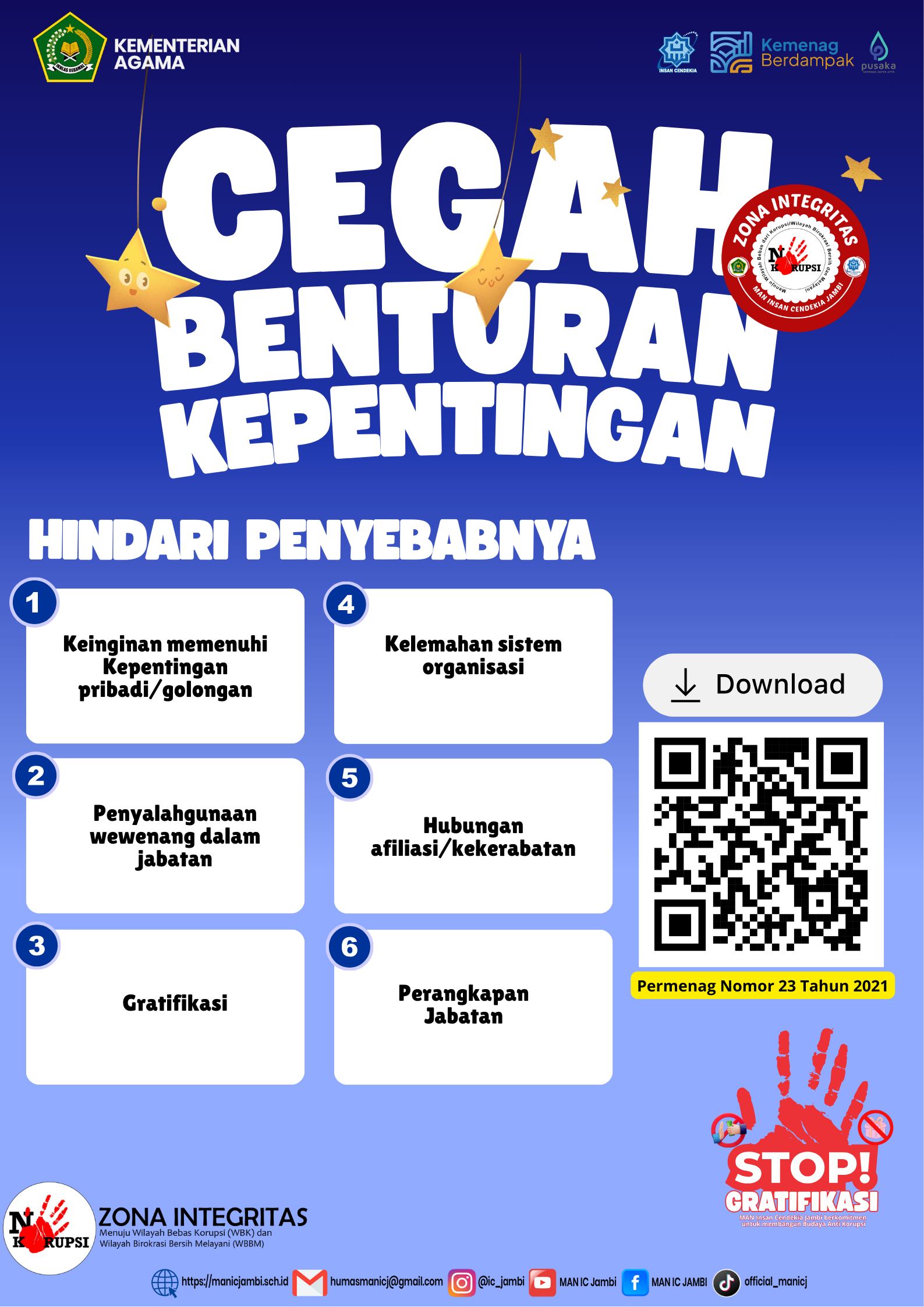 Cegah Benturan Kepentingan