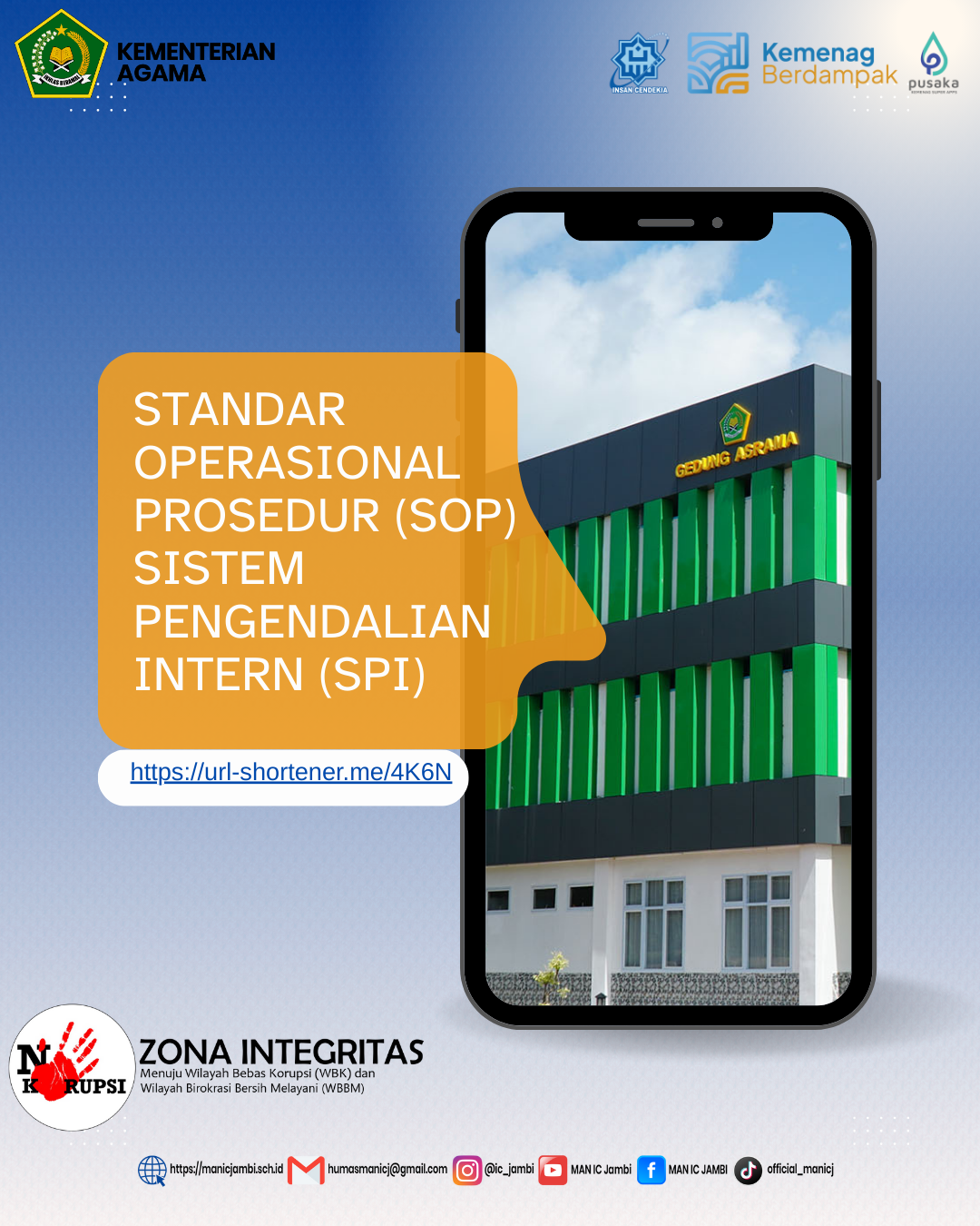 STANDAR OPERASIONAL PROSEDUR (SOP) SISTEM PENGENDALIAN INTERN (SPI)