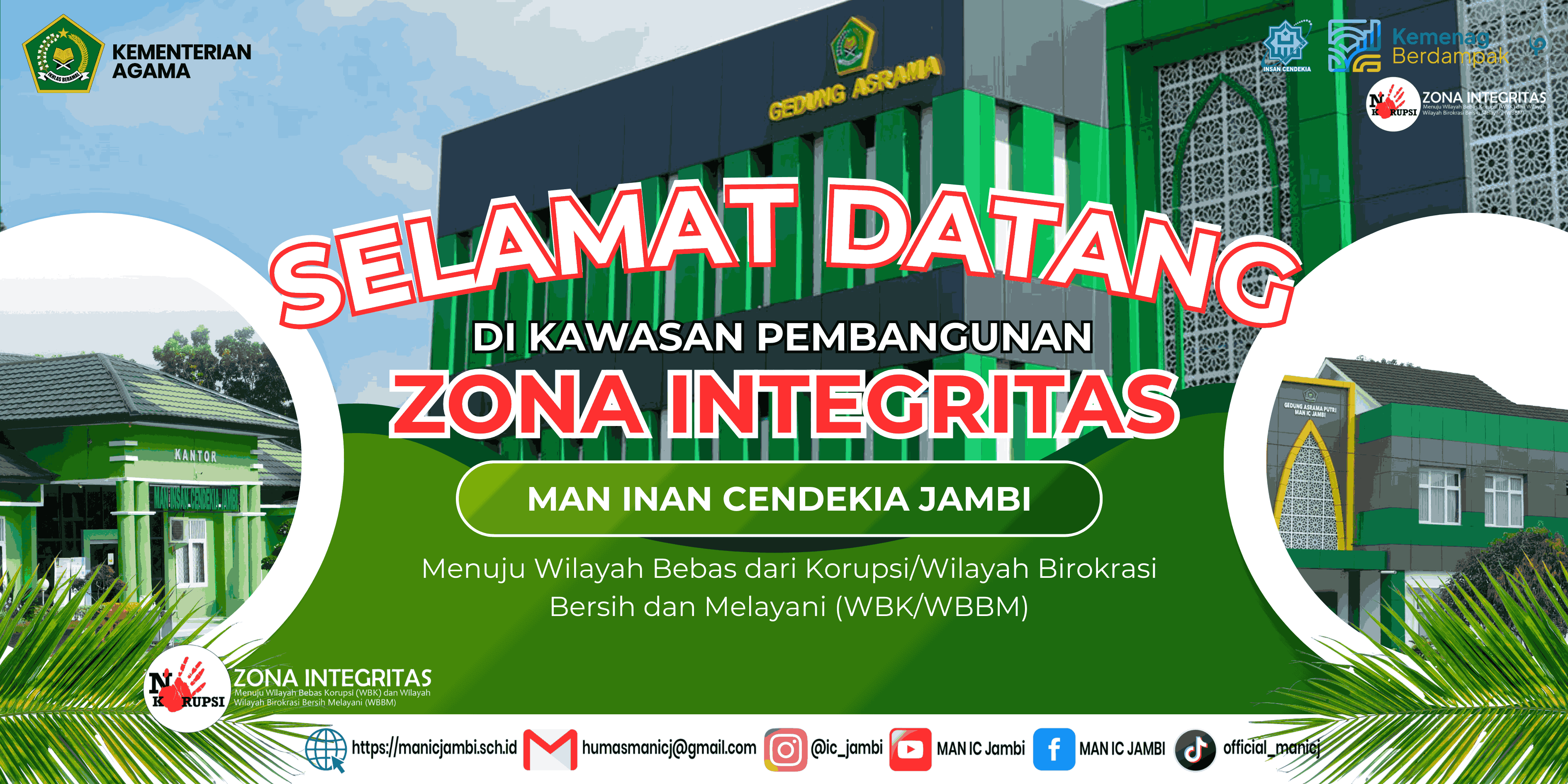 Selamat Datang di Kawasan Zona Integritas